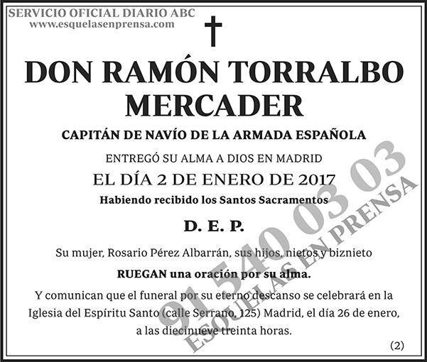 Ramón Torralbo Mercader